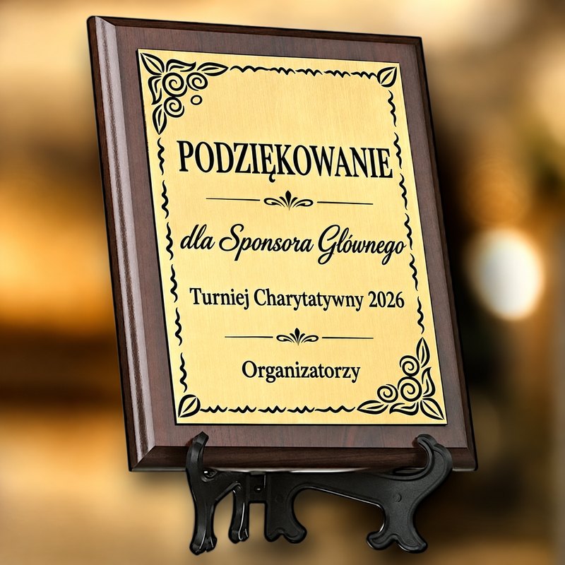 Grawerowany dyplom