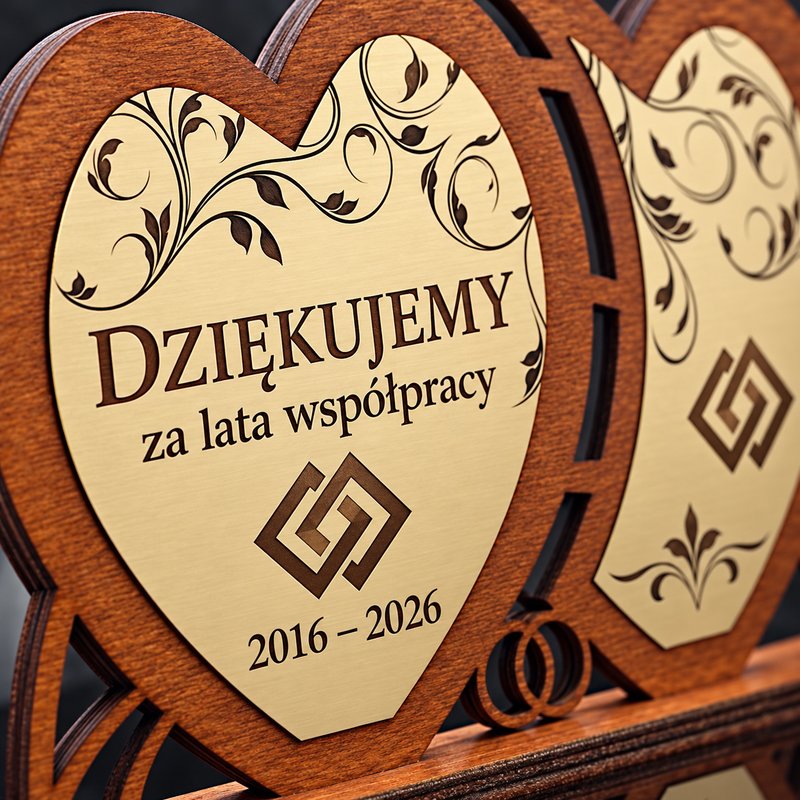 Duży prezent z grawerem — drugie ujęcie