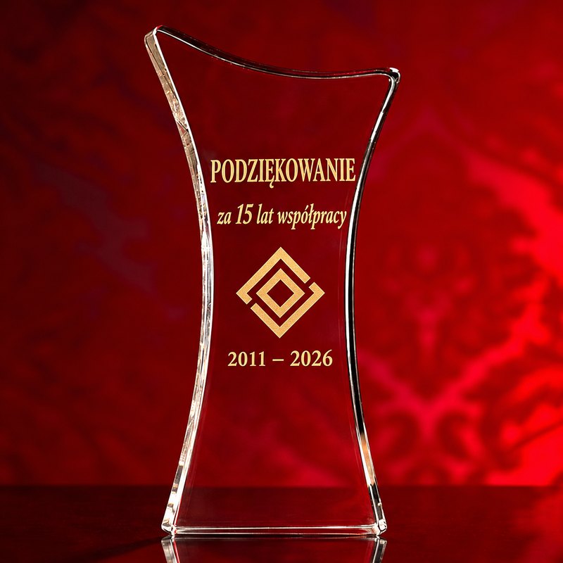Ogromne podziękowania — kryształ